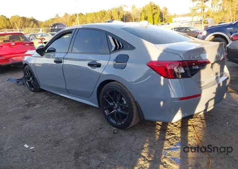 2024 Honda Civic Sport из США, поврежденный, VIN 2HGFE2F54RH580387